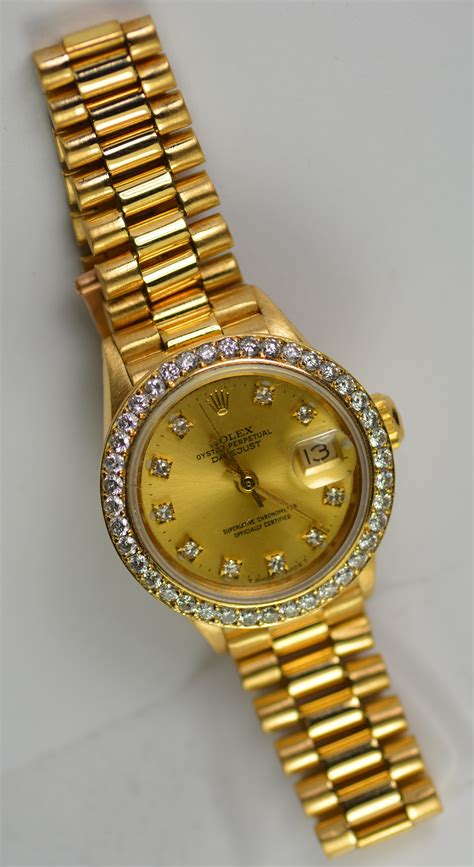 rolex datejust 18k gold ladies diamond watch 69088|Rolex Lady Datejust 26 69088 Price, Specs, Market Insights.